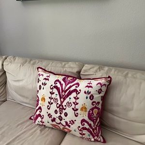 Anthropologie throw pillow